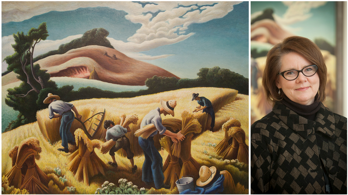 On the Art with SLAM – Cradling Wheat with Melissa Wolfe